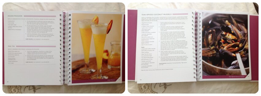 vitamix total nutrition center recipe book