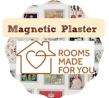 Magnetic plaster from rooms made for you