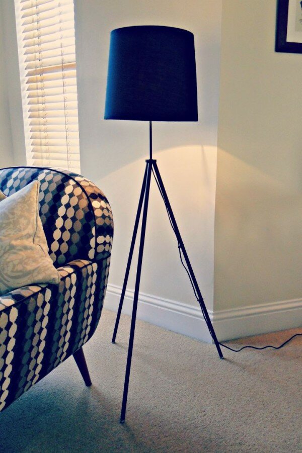 Iconic Lights Tripod Floor Lamp Front Room